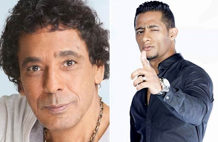 مفاجأة .. محمد رمضان مع الكينج محمد منير