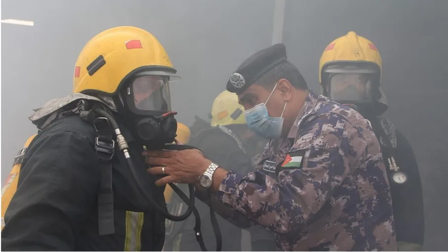 وفاة سيدة وطفليها إثر حريق كرفان داخل مخيم الزعتري