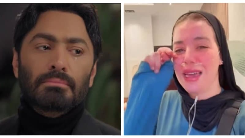 تامر حسني يبكي بسبب فتاة مريضة بالسرطان | فيديو