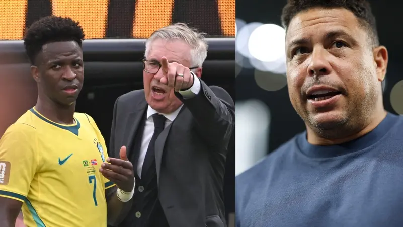 بعد خروج البرازيل.. رونالدو ينفجر في فينيسيوس وأنشيلوتي