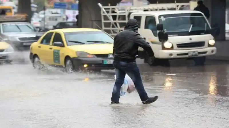 كميات كبيرة من الأمطار قادمة إلى الأردن