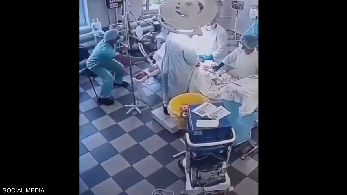 فيديو لأطباء يواصلون إجراء عملية أثناء زلزال كامتشاتكا القوي