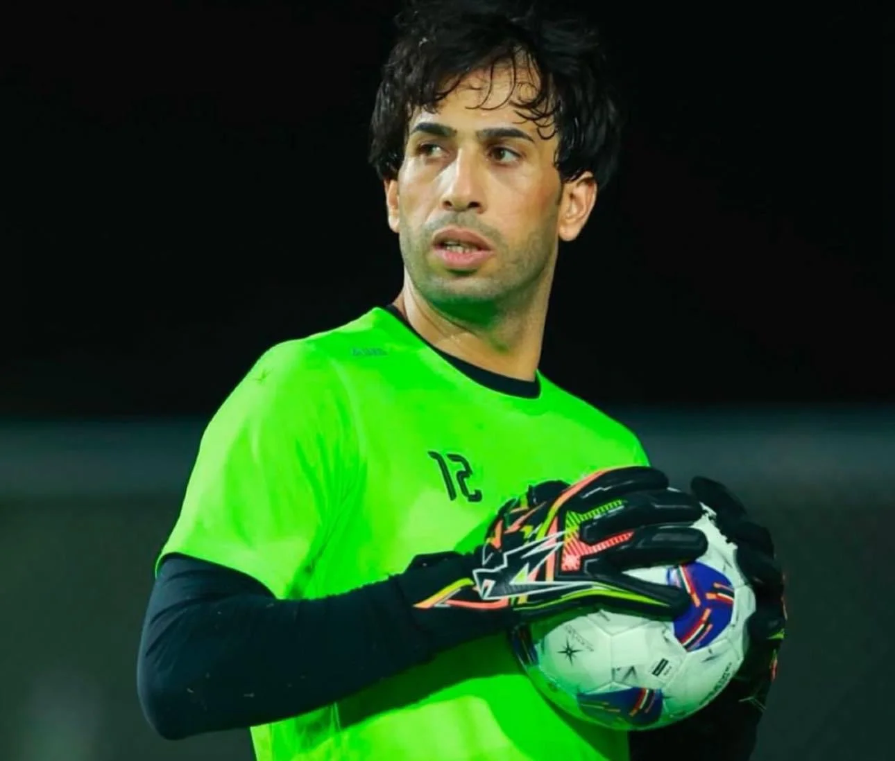 حارس المنتخب العراقي يغيب عن مواجهة النشامى