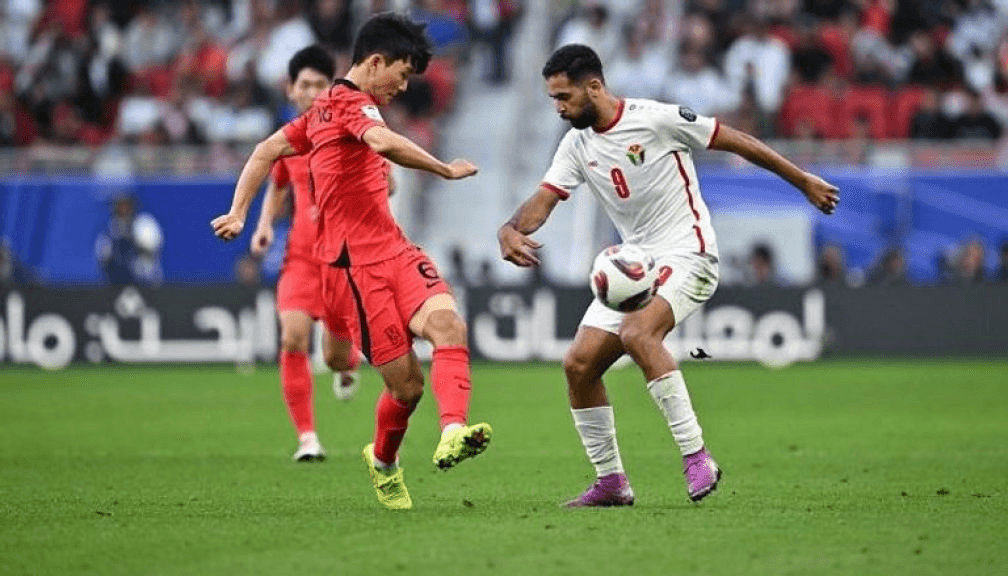 خسارة منتخب النشامى أمام نظيره الكوري الجنوبي بهدفين دون رد