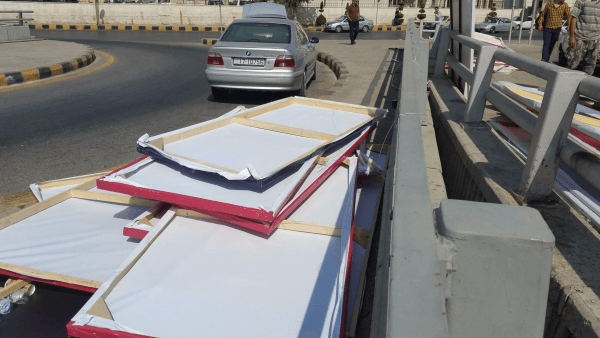 أمانة عمان تزيل 8740 لوحة دعائية انتخابية "مخالفة"