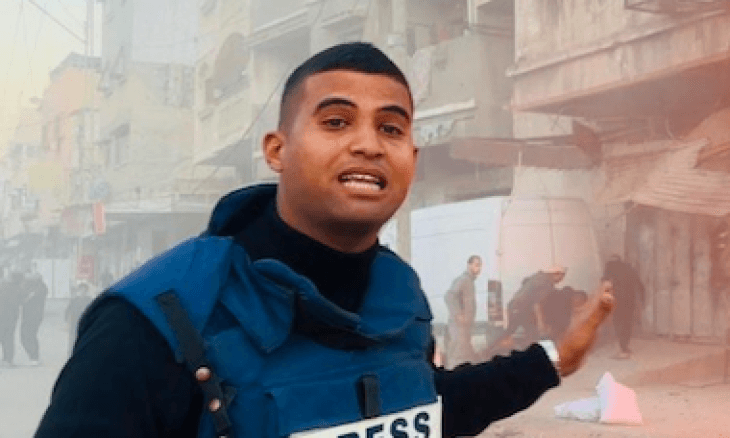 "استمروا في رواية قصصنا حتى تتحرر فلسطين" رسالة للصحافي حسام شبات قبل استشهاده