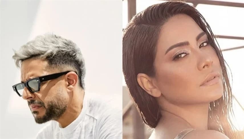 شيرين عبد الوهاب مفاجاة ألبوم محمد حماقي الجديد