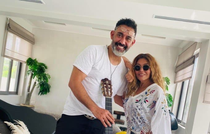 سميرة سعيد و عمرو مصطفى معاً في كواليس أغنية جديدة