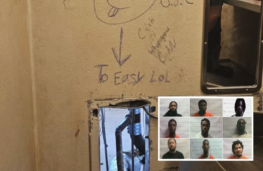 فرار 10 سجناء خطرين من سجن أمريكي شهير عبر ثقب مرحاض!