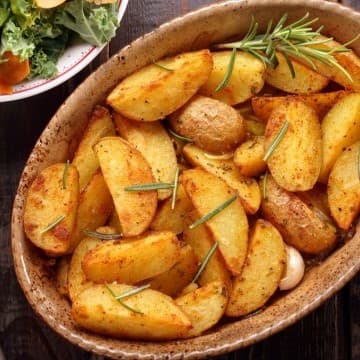 بطاطا مشوية بالخردل للرجيم