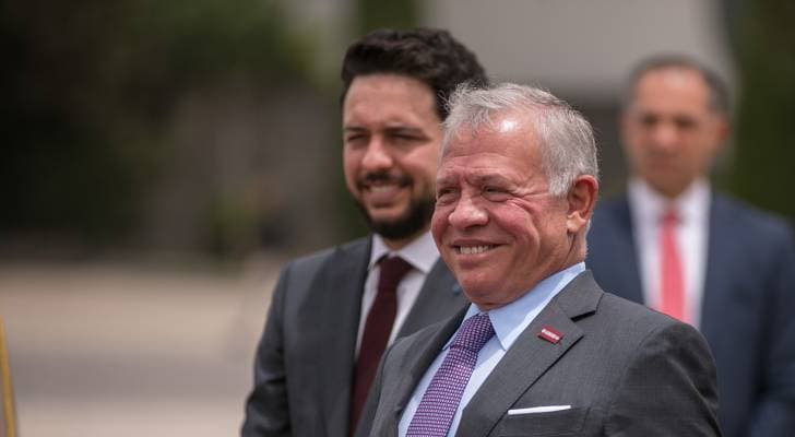 الملك وولي العهد يصلان معرض "سوفكس 2024" في العقبة