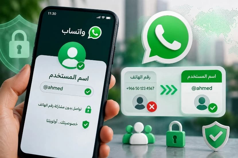 واتساب يطوي صفحة أرقام الهواتف.. ويبدأ عصر "أسماء المستخدمين"