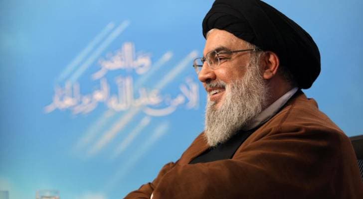 مسؤول رفيع يدعو للحجر على نصر الله