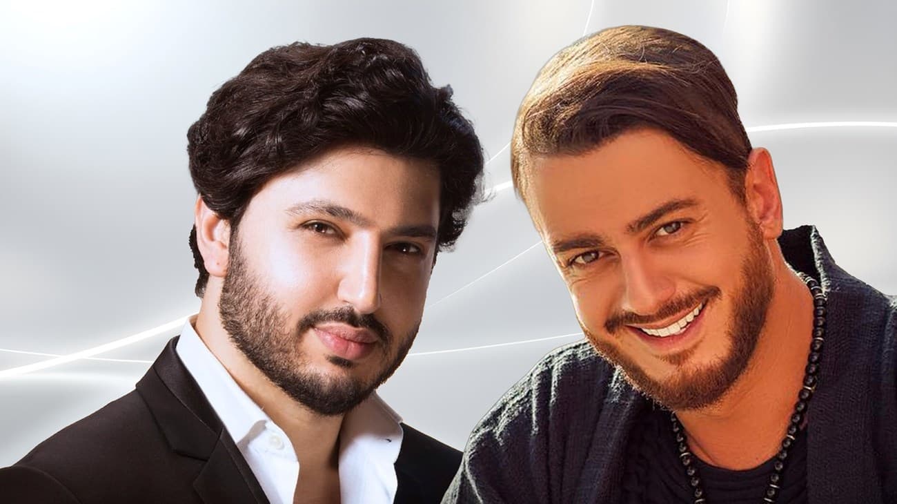 سعد لمجرد مع محمد شاكر في "القمر ديالي"