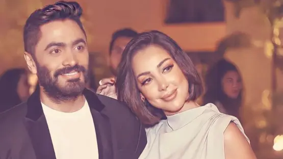 برسالة مفاجئة.. بسمة بوسيل تُهنئ تامر حسني