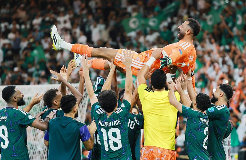 السعودية تبلغ النهائي على حساب قطر بركلات الترجيح في خليجي 27