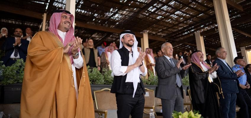 ولي العهد يرعى حفل ختام بطولة العالم للقدرة الدولية للهجن